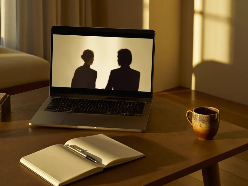 Mentoring per Videoanruf: Austausch zwischen Lernender und Mentor aus der Ferne